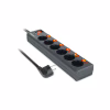 Сетевой фильтр питания REAL-EL RS-6 EXTRA 5m, black (EL122300003) - Image 5