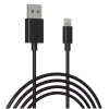 Дата кабель USB 2.0 AM to Lightning 1.0m Cu, 2.1А, Black Grand-X (PL01B) - Image 3