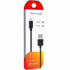 Дата кабель USB 2.0 AM to Lightning 1.0m Cu, 2.1А, Black Grand-X (PL01B) - Image 4
