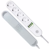 Мережевий фільтр живлення ColorWay CW-CHE44W, 4 розетки/4USB White 2M (CW-CHE44W) - Image 4