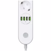 Мережевий фільтр живлення ColorWay CW-CHE44W, 4 розетки/4USB White 2M (CW-CHE44W) - Image 6