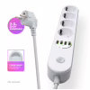 Мережевий фільтр живлення ColorWay CW-CHE44W, 4 розетки/4USB White 2M (CW-CHE44W) - Image 10