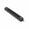 Сетевой фильтр питания REAL-EL REAL-EL RS-6 PROTECT USB, 5m, black (EL122300018) - Image 5