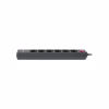 Мережевий фільтр живлення REAL-EL REAL-EL RS-6 PROTECT USB, 5m, black (EL122300018) - Image 6