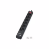 Мережевий фільтр живлення REAL-EL REAL-EL RS-6 PROTECT USB, 5m, black (EL122300018) - Image 7