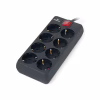 Мережевий фільтр живлення REAL-EL REAL-EL RS-8 PROTECT, 3m, black (EL122300022) - Image 3