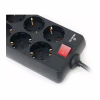 Мережевий фільтр живлення REAL-EL REAL-EL RS-8 PROTECT, 3m, black (EL122300022) - Image 6