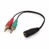 Кабель мультимедійний 3.5mm M to 2x3.5mm M 0.2m (4pin) Cablexpert (CCA-418) - Image 3
