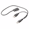 Переходник USB 2.0 to Slimline SATA 13 pin Cablexpert (A-USATA-01) - Image 2