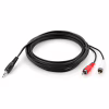 Кабель мультимедийный 3.5mm M to 2xRCA M 3.0m Vinga (VCPDCJ35MRCA23BK) - Image 2