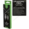 Дата кабель USB 2.0 AM to Lightning 1m nylon silver Vinga (VCPDCLNB1S) - Image 4