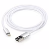 Дата кабель USB 2.0 AM to Lightning 1m nylon silver Vinga (VCPDCLNB1S) - Image 6