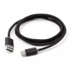 Дата кабель USB 2.0 AM to USB-C 1.0m LED black Vinga (VCPDCTCLED1BK) - Image 3