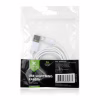 Дата кабель USB 2.0 AM to Lightning PVC 1m white Vinga (VCPDCL1W) - Image 4