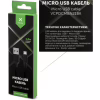 Дата кабель USB 2.0 AM to Micro 5P nylon 1m black Vinga (VCPDCMBN21BK) - Image 4