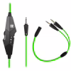 Навушники Gemix N1 Black-Green Gaming - Image 4