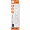 Сетевой фильтр питания Patron 0.5 m3*1mm2 (SP-1052U) 5 розеток BLACK (EXT-PN-SP-1052U) - Image 2