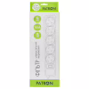 Сетевой фильтр питания Patron 5.0 m3*1mm2 (SP-1055) 5 розеток BLACK (EXT-PN-SP-1055) - Image 2