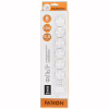 Сетевой фильтр питания Patron 0.5 m3*1mm2 (SP-1062U) 6 розеток BLACK (EXT-PN-SP-1062U) - Image 2