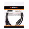 Кабель мультимедийный HDMI M to HDMI M 4.0m black REAL-EL (EL123500019) - Image 3