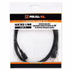 Дата кабель USB 2.0 AM to Micro 5P 2.0m Pro black REAL-EL (EL123500025) - Image 3