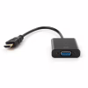 Переходник HDMI M to VGA F 0.15m 1080p black Vinga (VCPAHDMIM2VGAFBK) - Image 2