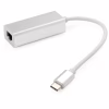 Перехідник USB-C to RJ45 Ethernet 1000Mbps aluminium Vinga (VCPATC2GBLNS) - Image 2