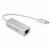 Переходник USB-C to RJ45 Ethernet 1000Mbps aluminium Vinga (VCPATC2GBLNS) - Image 3