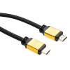 Кабель мультимедийный HDMI M to HDMI M 3.0m V2.0 Vinga (VCPDCHDMI2VMM3BK) - Image 2