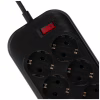 Мережевий фільтр живлення ColorWay CW-CHE64B, 6 розеток/4USB Black (CW-CHE64B) - Image 6