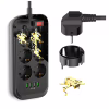 Мережевий фільтр живлення ColorWay CW-CHE64B, 6 розеток/4USB Black (CW-CHE64B) - Image 9