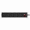 Мережевий фільтр живлення LogicPower LP-X5 PREMIUM, 2m black (9583) - Image 2