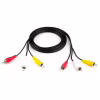 Кабель мультимедійний 3xRCA M to 3xRCA M 1.8m Vinga (VCP3RCA1.8) - Image 2