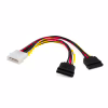 Кабель живлення SATA power 0.2m 2 connectors Vinga (VCPSATA2PW2) - Image 2