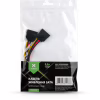 Кабель живлення SATA power 0.2m 2 connectors Vinga (VCPSATA2PW2) - Image 3