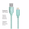 Дата кабель USB 2.0 AM to Lightning 2.0m mint ColorWay (CW-CBUL007-MT) - Image 3