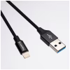 Дата кабель USB 2.0 AM to Lightning 2.0m black ColorWay (CW-CBUL007-BK) - Image 3