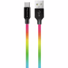 Дата кабель USB 2.0 AM to USB-C 1.0m multicolor ColorWay (CW-CBUC018-MC) - Image 2