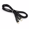 Дата кабель USB-C to Lightning 1.0m 3A 18W nylon braided black Vinga (VCPTCL3ANBK) - Image 2