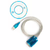 Кабель для передачі даних USB to COM 1.0m transparent Vinga (VCPUSBCOM) - Image 3
