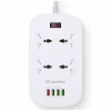 Мережевий фільтр живлення ColorWay 4 розетки/4USB White 1.8м (1QC3.0 + 3 AUTO ID) (CW-CHU44QW) - Image 3