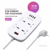Сетевой фильтр питания ColorWay 4 розетки/4USB White 1.8м (1QC3.0 + 3 AUTO ID) (CW-CHU44QW) - Image 7
