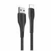Дата кабель USB 2.0 AM to Lightning 1.0m led black ColorWay (CW-CBUL034-BK) - Image 2