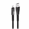 Дата кабель USB 2.0 AM to Lightning 1.0m zinc alloy + led black ColorWay (CW-CBUL035-BK) - Image 4