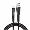 Дата кабель USB 2.0 AM to USB-C 1.0m zinc alloy + led black ColorWay (CW-CBUC035-BK) - Image 2