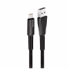 Дата кабель USB 2.0 AM to USB-C 1.0m zinc alloy + led black ColorWay (CW-CBUC035-BK) - Image 3