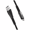 Дата кабель USB 2.0 AM to USB-C 1.0m zinc alloy + led black ColorWay (CW-CBUC035-BK) - Image 6