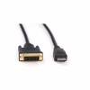 Кабель мультимедійний HDMI M to DVI M 3.0m 24+1pin Vinga (VCPHDMIDVI3) - Image 3