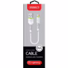 Дата кабель USB 2.0 AM to Lightning 0.2m CBFLEXL0 white Intaleo (1283126487439) - Image 2