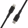 Дата кабель USB 2.0 AM to Lightning 1.0m BRAIDED black Belkin (CAA004BT1MBK) - Image 4